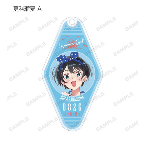 『彼女、お借りします』描き下ろしイラスト ビーチデートver. トレーディングアクリルキーホルダー(単位/BOX)【202508再販】